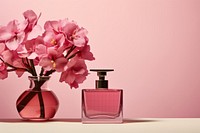 Perfume bottle flower cosmetics.