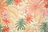 Vintage drawing of tile pattern backgrounds texture flower.