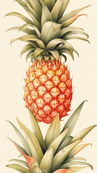 Pineapples smoothie pattern plant fruit.