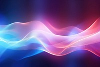 Sound wave 5g illuminated on bright background backgrounds futuristic technology.