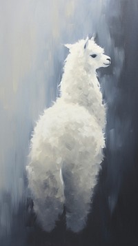 Alpaca animal mammal creativity.