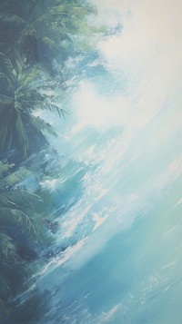 Backgrounds outdoors painting tropical.