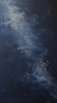 Acrylic paint of space nature backgrounds reflection.