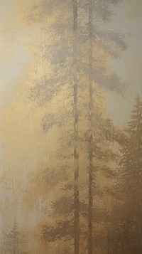 Pine trees backgrounds outdoors painting.