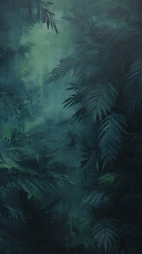 Tropical leaves backgrounds outdoors painting.