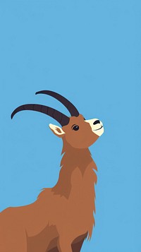 Ibex selfie cute wallpaper animal livestock wildlife.