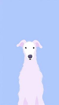 Borzoi selfie cute wallpaper animal cartoon mammal.