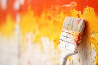 Paint roller and painting wall backgrounds brush paintbrush.