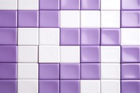 Tiles of purple pattern backgrounds white repetition.
