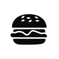 Burger logo icon food hamburger freshness.