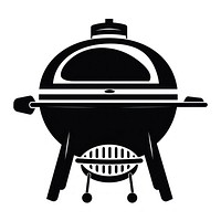 Bbq logo icon silhouette appliance cooking.