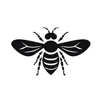 Fly logo icon insect animal black.