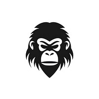 Gorilla logo icon wildlife mammal animal.
