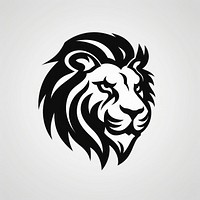 Lion logo icon mammal animal nature.