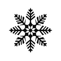 Snowflake logo icon white monochrome outdoors.