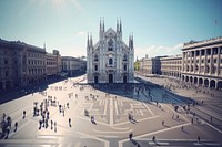Duomo di Milano architecture landmark building.