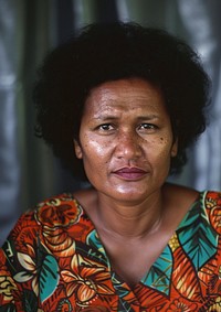 Fiji woman portrait adult photo.