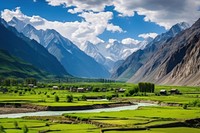 Pakistan landscape outdoors nature.