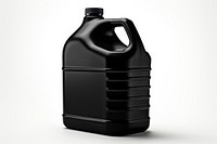Black motor oil canister mockup psd