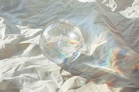 Divination crystal ball sphere transparent accessories.