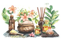 Thai aromatherapy spa flower plant creativity.