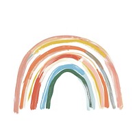 Bule rainbow illustration art architecture painting.
