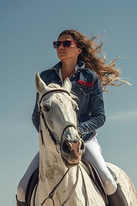 Horse jacket recreation equestrian.