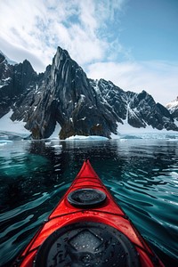 Kayaking kayaking scenery water.