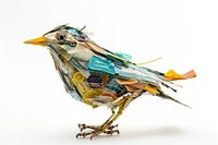 Bird made from plastic animal bird weaponry.