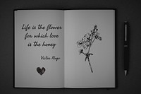 Love quote book 