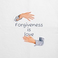 Forgiveness quote Facebook post 