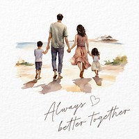 Better together always quote Instagram post