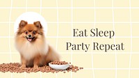Party quote blog banner template