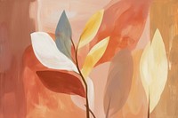 Abstract painting flower background art wedding female.