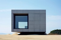 Architecture photo of cube minimal house in japan building outdoors shelter.