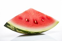 Slice of watermelon fruit plant food.