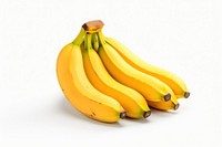 Bananas produce fruit plant.