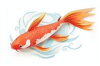 Koi goldfish animal shark.