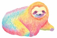 Sloth wildlife animal mammal.