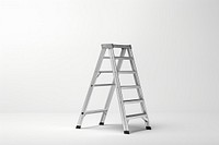 Steel step-ladder furniture stand bar stool.