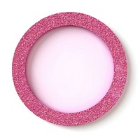 Frame glitter shapes circular pink white background rectangle.