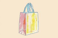 Paper grocery bag accessories accessory handbag.
