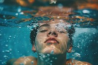 Person swimming photo photography recreation.