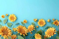 Cute sunflower background backgrounds petal plant.