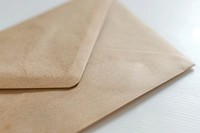 Craft envelope mockup mail.