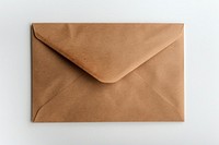 Craft envelope mockup letterbox mailbox.