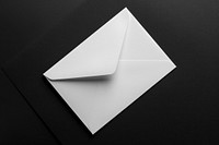 Glossy envelope mockup mail.