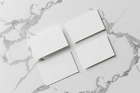 Business cards mockup wedding female person.