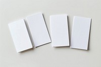 Business cards mockup page paper text.