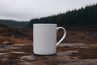 Mug mockup beverage coffee drink.